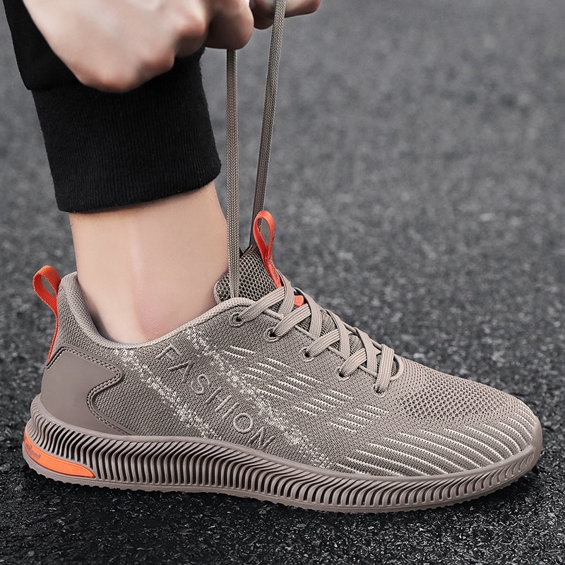 Damyuan Summer Men Shoes Sneakers Running Shoes Sports Big Size 46 Breathable Lace-up Women Shoes Casual Shoes