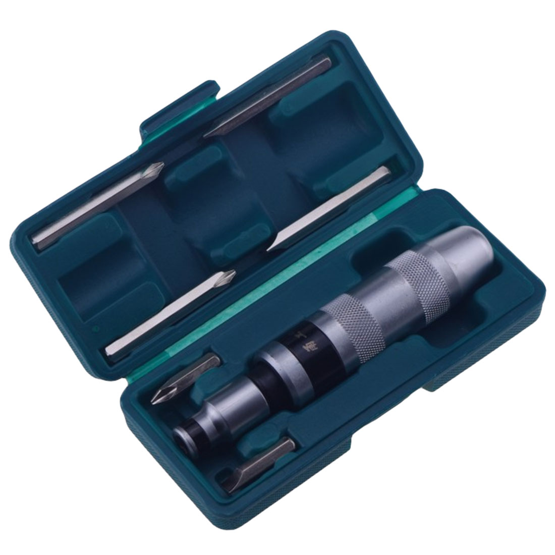 7pcs Multi-purpose Heavy Duty Shock screw Driver Chisel Bits Tools Socket Kit Impact Screwdriver Set With Case Flat