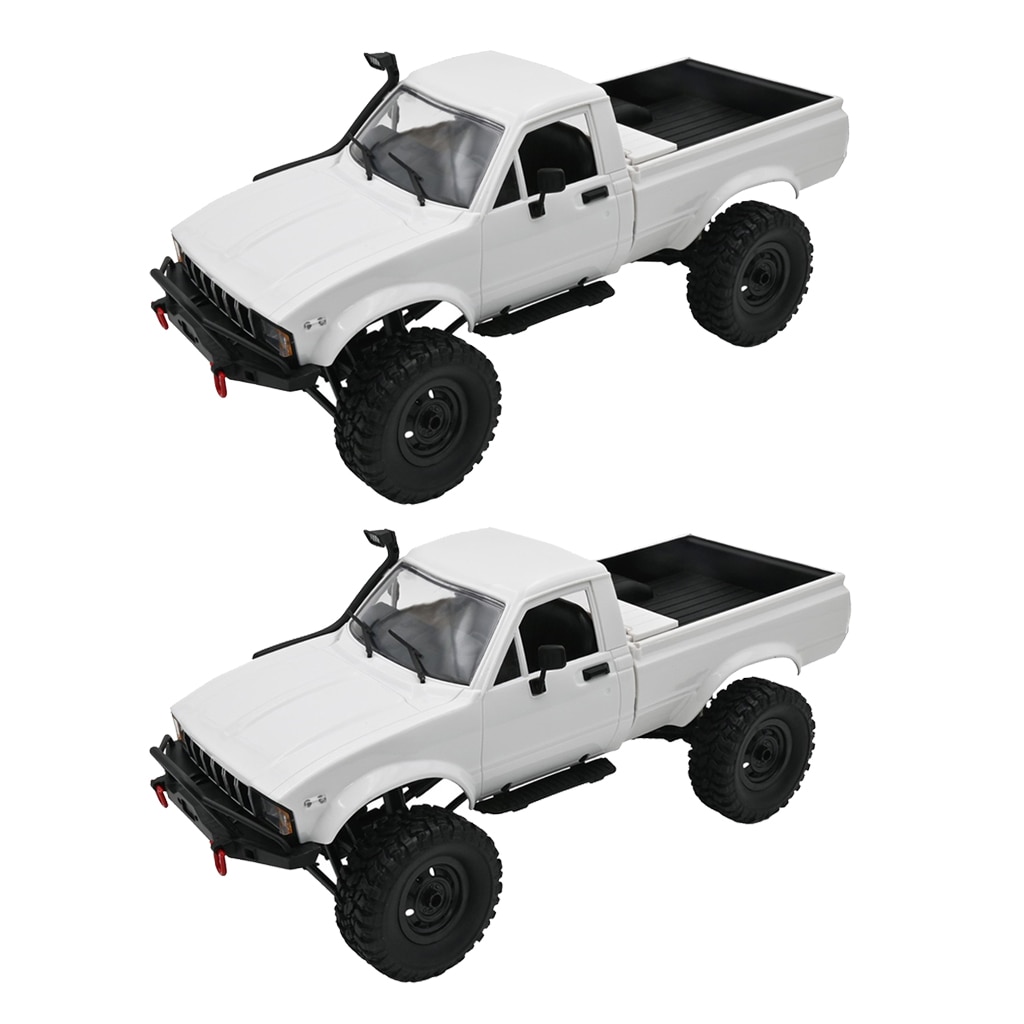 Coche de Control remoto WPL C24, C24-1 de actualización 1:16, Mini coche de radiocontrol 4WD, RTR Rock Crawler, Buggy eléctrico, máquina móvil
