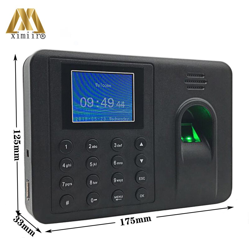 Biometric Fingerprint Time Attendance System Electronic Machine MK-500 Time Attendance In Fingerprint Recognition Device