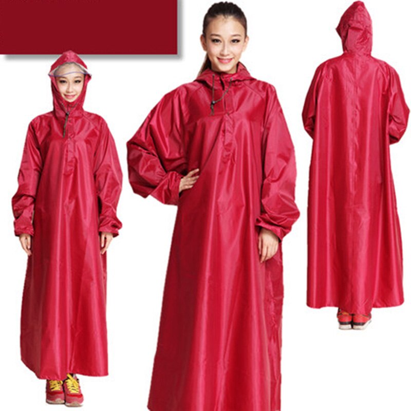 Naisten sadetakki aikuisen koko pitkä kansi retkeilypuku sadetakki tuulitakki poncho tuulitakki sadetakki sadeponcho aikuisille: Tyyli 4 / Xxl