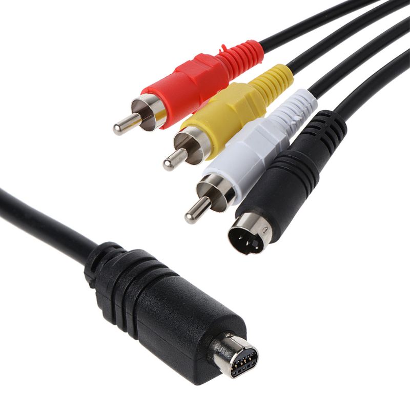 VMC-15FS A/V TV Out Audio Video Cable for Sony Camcorder Handycam DCR Series H05A