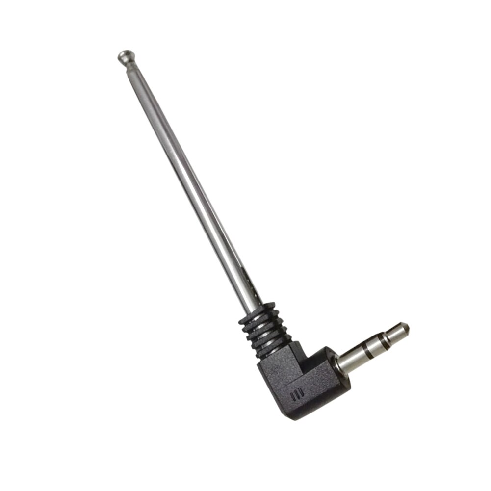 Draagbare 3.5Mm Socket Fm Radio Antenne Intrekbare Antenne Trekstang Telescopische Kaart Voor Mobiele Mobiele Telefoon