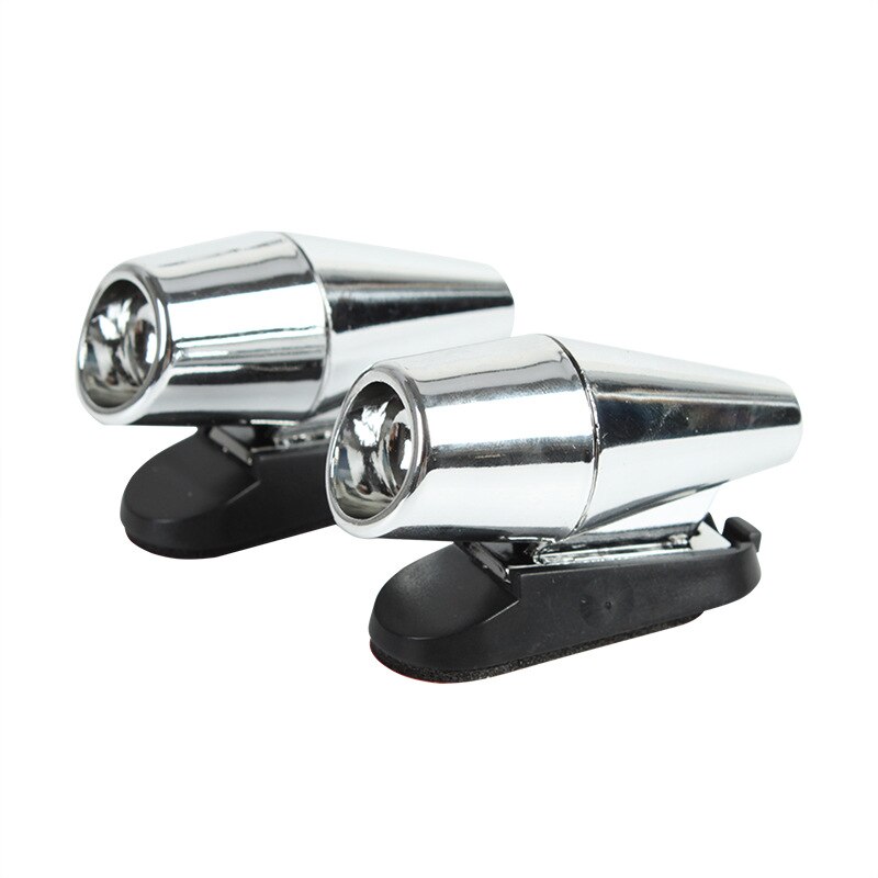 1 Pair Car Animal Alarm Ultrasonic Deer Cattle Dog Monkey Cat Alert Warning Whistles Safety Sound Alarm Car Forest Driving: 2pcs A Type Silver