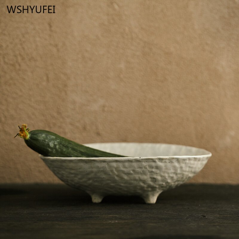 1 st stengods kokkärl sushi servis fruktskål fat dessert tallrik japansk stil fisk tallrik sallad tallrik binaural tallrik