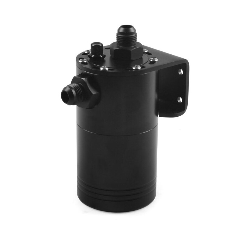 Aluminium Racing Oil Catch Tank Can Round Can Reservoir Turbo Oil Catch Can / Can Catch Universal