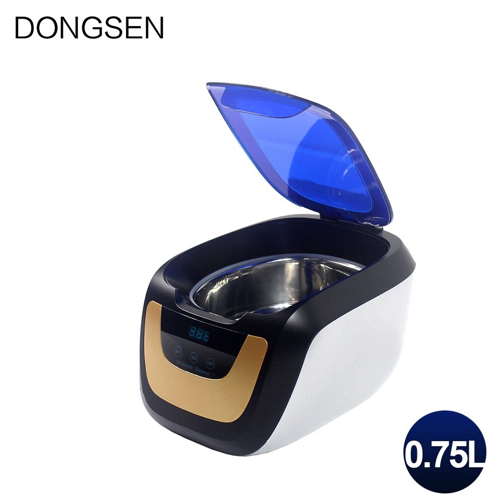 Home Use Multifunctional Ultrasonic Cleaning Machine 0.75L Polishing Jewelry Earings Denture Nail LED Display Ultrasonic Bath