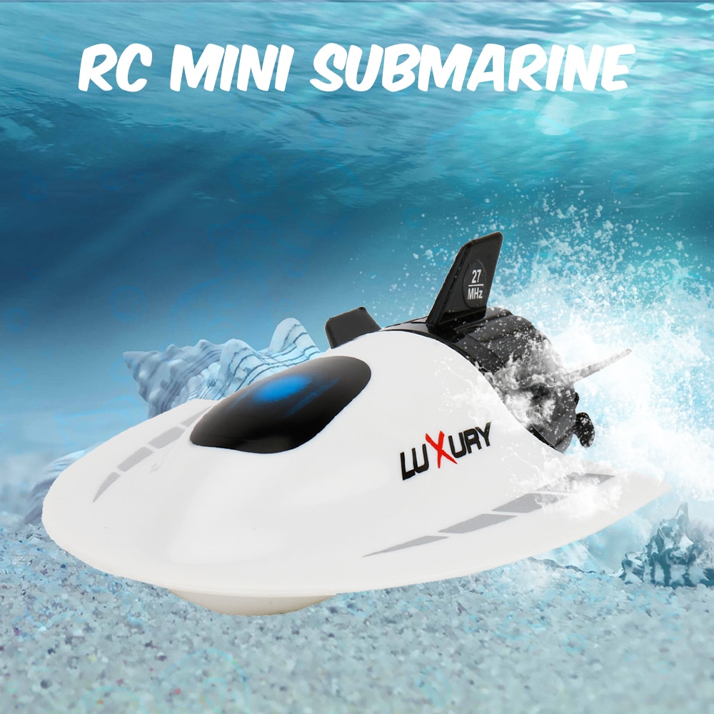 Mini RC Submarine Create Toys RC Toy Remote Control Waterproof Diving Christmas Radio Controlled Tpys for Kids Boys