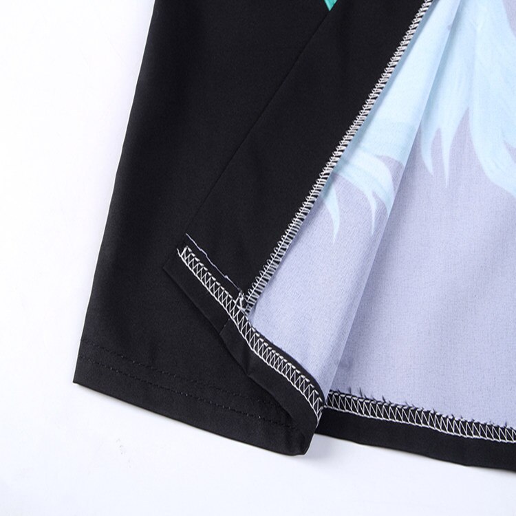 Vrouwen harajuku vest japanse kimono zomer drakenprint losse shirt tops heren zomer kimono jas gothic yukata jas