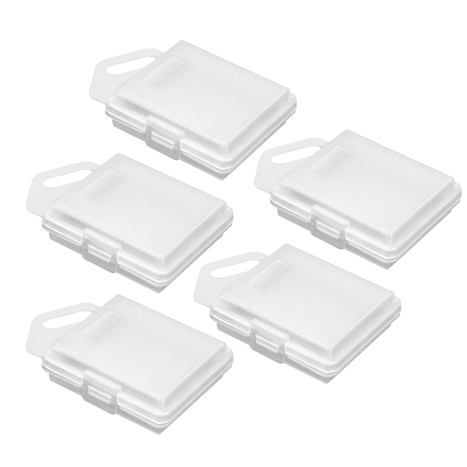 Battery Protective Storage Box Case for Go Pro Hero 9 8 7 6 5 4 3 2 Xiaomi Yi MiJia 4k Eken H9 NP BX1 Camera Accessories: 5 pcs white case