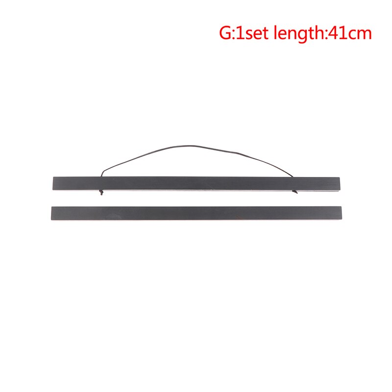 Magnetische Diy Hout Poster Frame Teak Grenen Foto Hangers Opknoping Kit Voor Foto Canvas Poster Frame Canvas Frame Art Hanger: Style-07