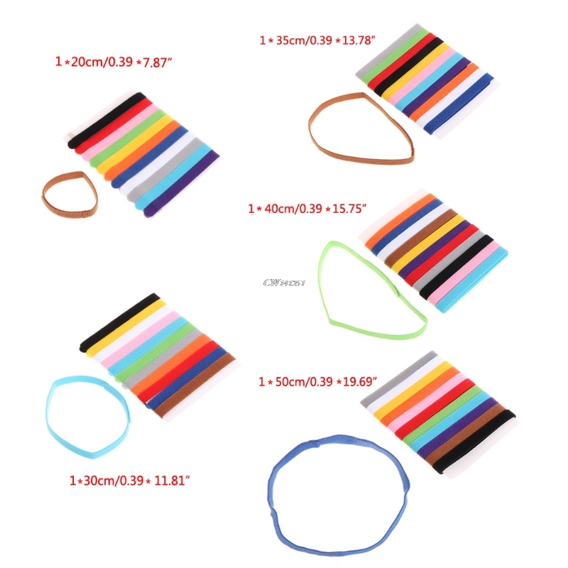 12Pcs/Set Pet Collars Different Colors Soft Identification Mark For Cats Dogs Puppies Kitty Kitten Collars Leads G03