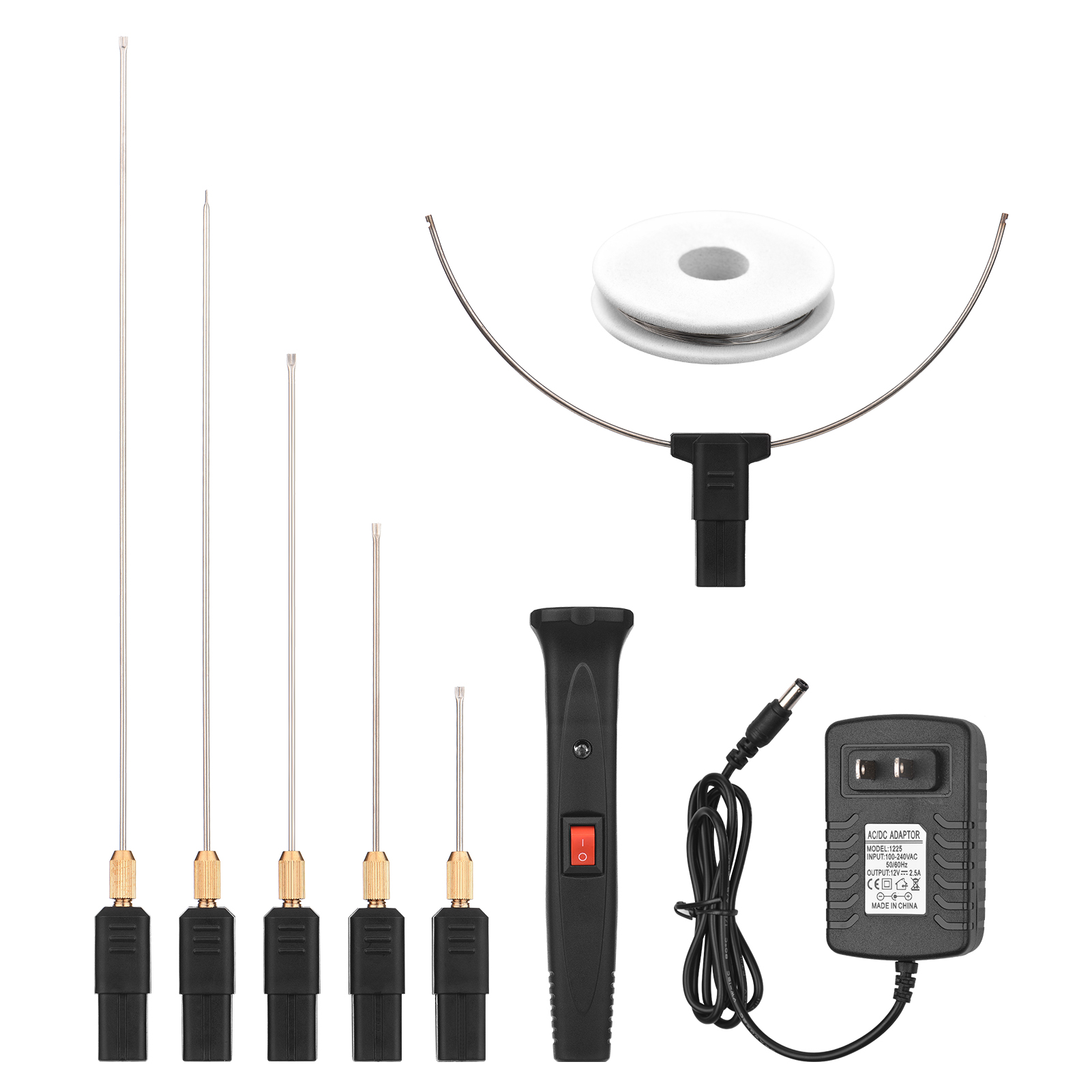 24W Elektrische Schuim Snijder Kit 0-300 ℃ Verstelbare Temperatuur Schuim Snijden Pen Wire Cutter Piepschuim Snijden tool Graveur: US Constant Temp