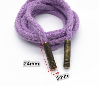 Pantalon de survêtement à tête en cuivre pour lacets de Sport, 1 pièce, cordon de serrage, corde tressée, ceinture, à capuche, bricolage, fournitures: J