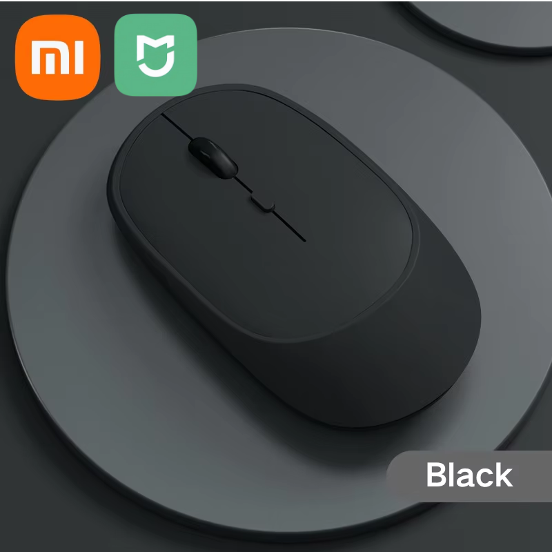Mysz bezprzewodowa Xiaomi MIJIA kompatybilna z Bluetooth 2.4G podwójny tryb cicha mysz regulowana DPI USB akumulatorowa mysz biurowa do gier: green