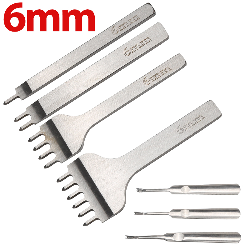Spacing Chisel QJH 1SET Leather Craft Tool Spacing Punch 3/4/5/6m... – Grandado