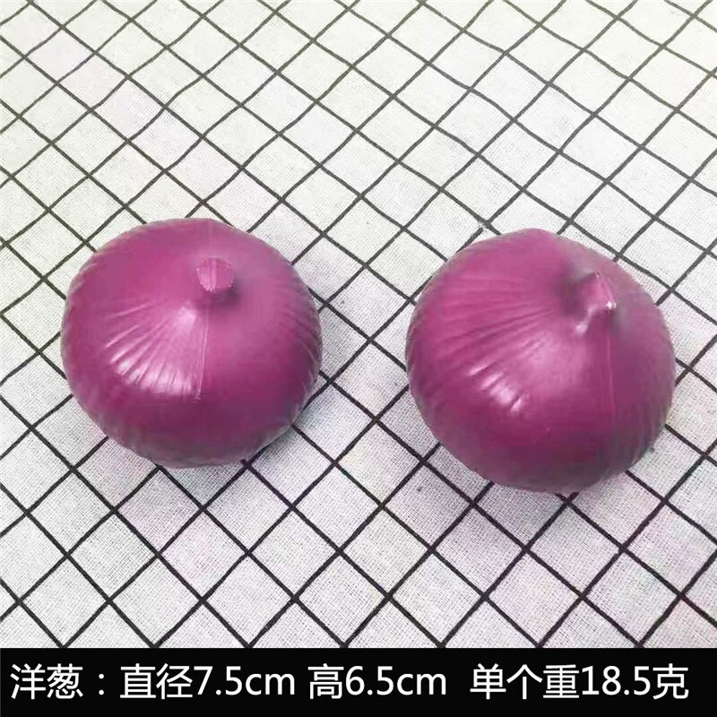 1 pz simulazione puntelli di verdure in plastica modello cucina ornamenti di verdure giocattoli per bambini fotografia puntelli fotografici Mini giocattoli alimentari: 9