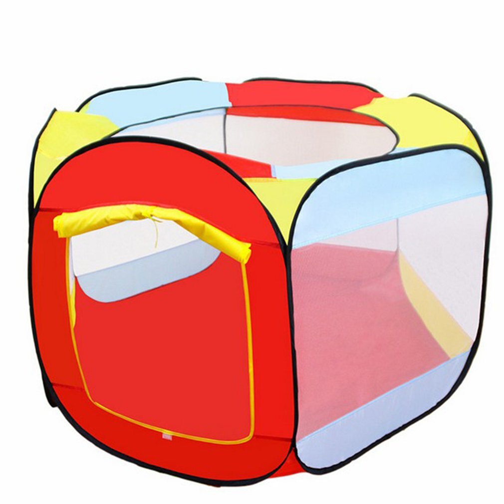 Kids Pop-Up Playhouse Tent – Foldable Indoor Ball Pool Play Tent main image 1