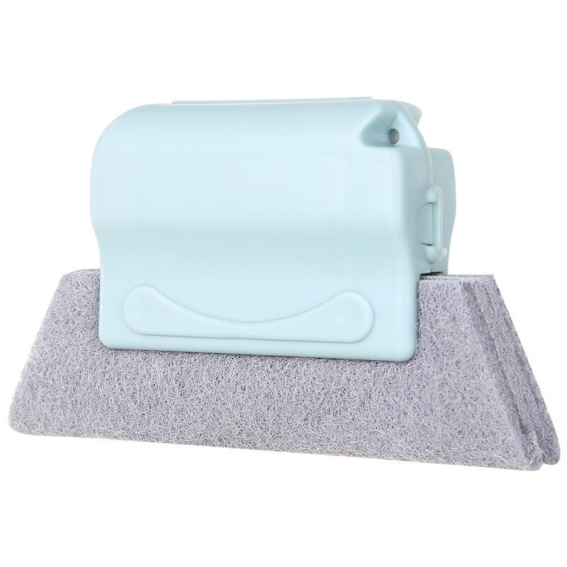 Window Clean Tools Groove Cleaning Cloth Window Cleaning Brush Windows Slot Cleaner Brush Clean Window Slot Clean Tools: Blue