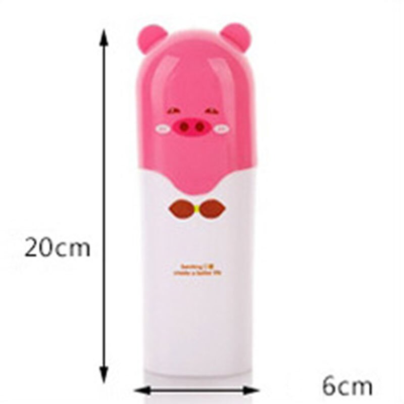 Caja de cepillos de dientes con bonitos dibujos para niños, producto de baño, caja de cepillo de dientes protectora, soporte para campamento, funda portátil, caja de viaje para senderismo