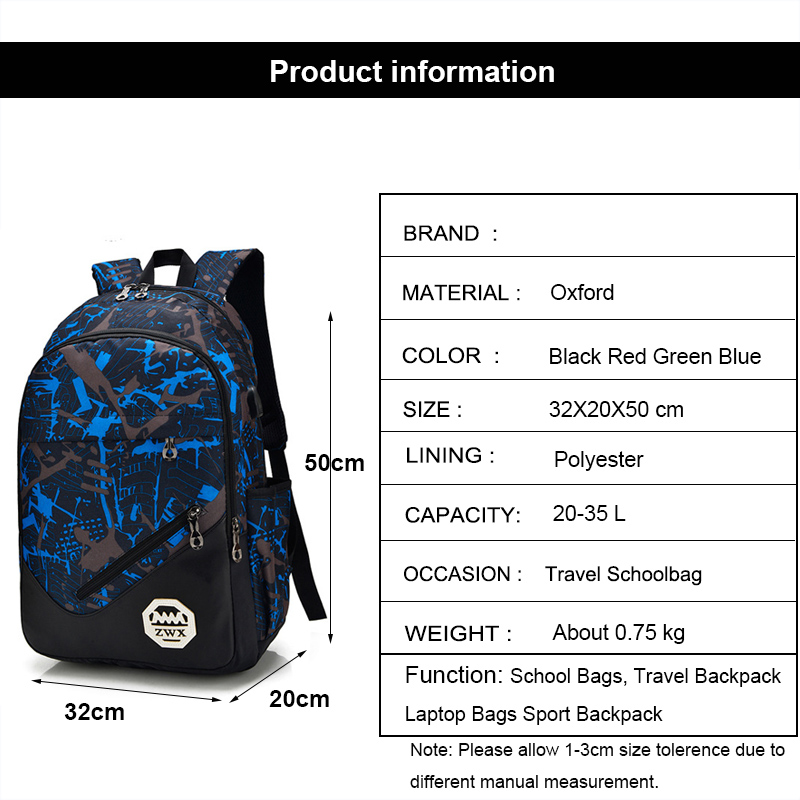 3pcs Set Schooltassen Voor Meisjes Tiener Meisje School Rugzak Voor Jongens Waterdichte Reizen Sport Rugzak Camouflage Boekentas Schooltas