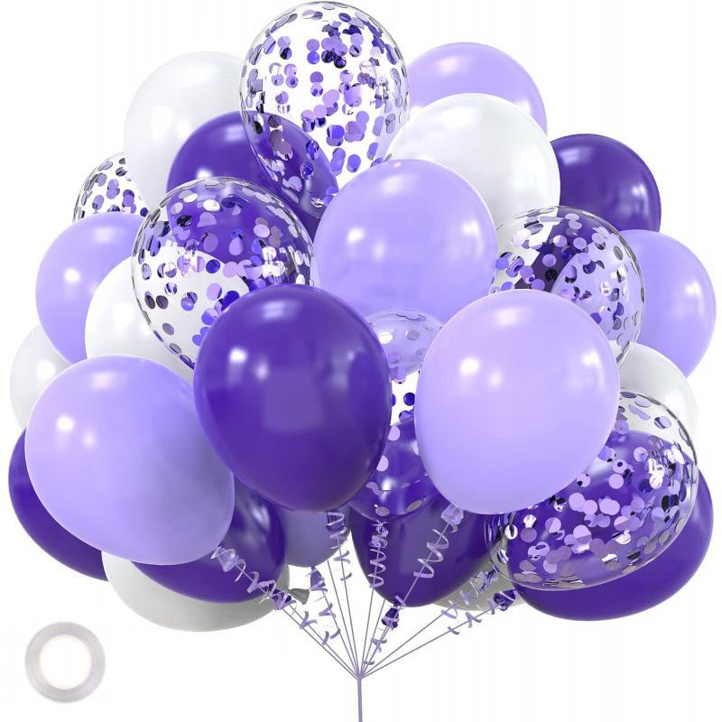 30 Uds. Globos blancos y dorados de 10/12 pulgadas, globos blancos perlados, globos de confeti dorados para cumpleaños, bodas, de aniversario: RUBY