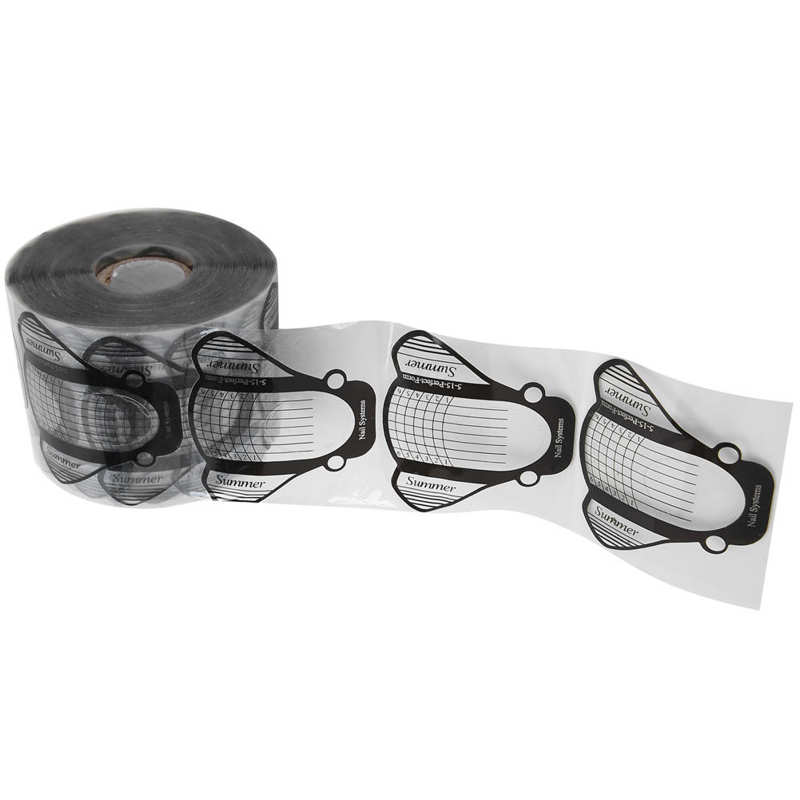 Nail Forms Self‑adhesive Nagel Sticker Pvc Nail Art Accessoires-