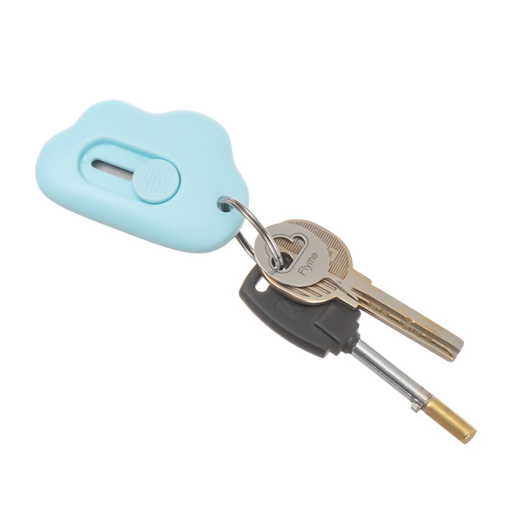 2Pcs Mini Utility Knife Cloud Shape Cutter Cutting Letter Envelope Opener Mail Knife School Office Supplies Utility Knife