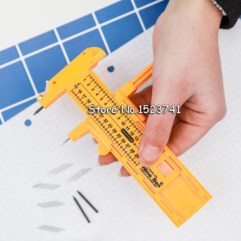 Nine Sea Compass Circle Cutter paper trimmer circular cutting tool 1cm-30cm