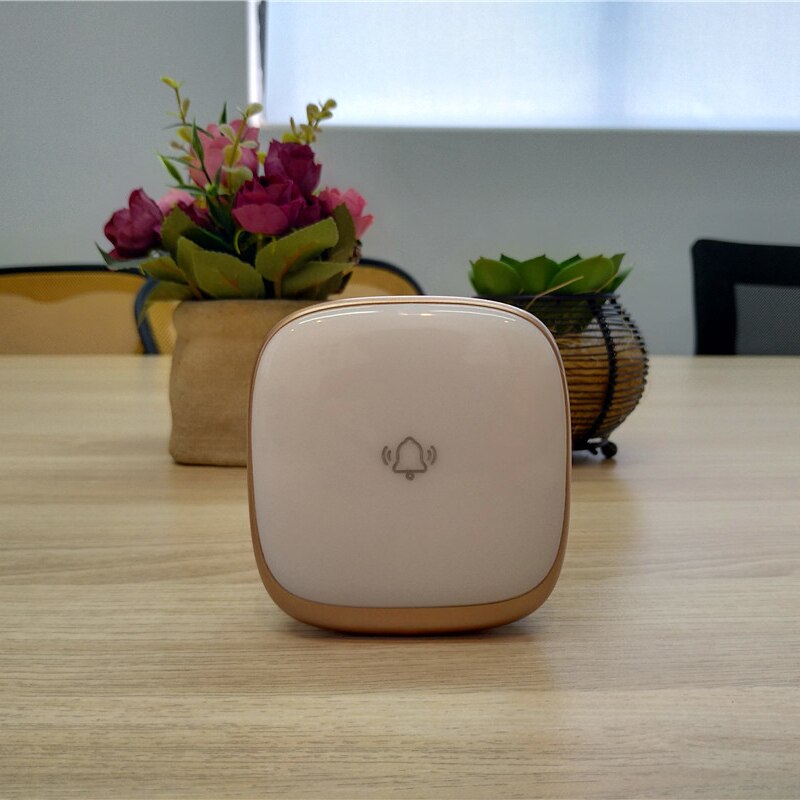 Wireless Waterproof Doorbell Self-generation Battery-free Smart Doorbell Home Security Welcome Button Door Bell