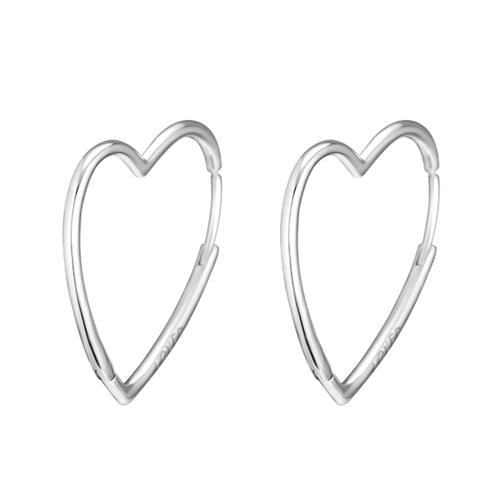 100% 925 Sterling Silver Classic Authentic Combination Earrings Ladies Charm DIY Jewelry: 6155