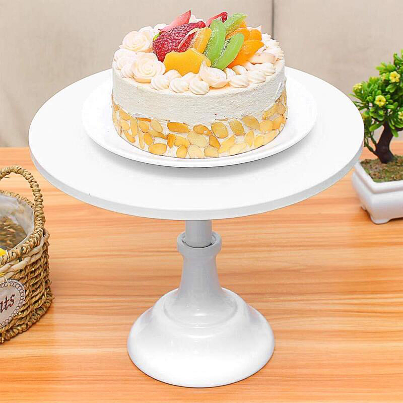 Présentoir à Gâteau en Métal T1 de 8, 10 et 12 Pouces, Table à Dessert pour ixà Domicile