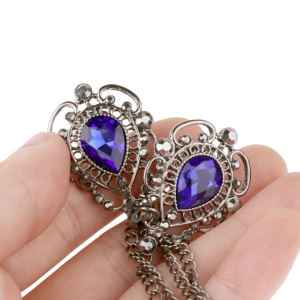 Antique rétro broche broche 4 Styles broche en métal pour Cape/Cape fermoir pull châle chaîne Clips vêtements bijoux décoration
