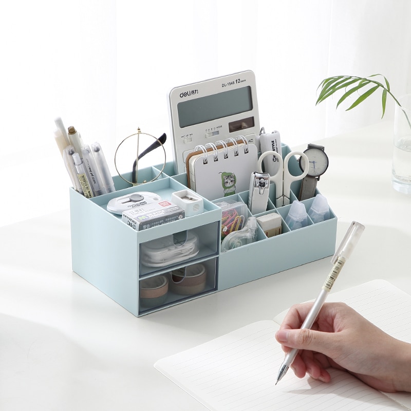Skønhed smykker emballage æsker dame kiste æske makeup etui kosmetik arrangør toiletartikler læbestift beholder