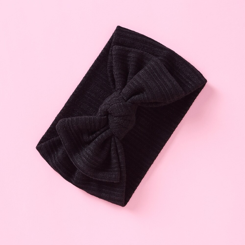 Winter Baby Hoofdband Wollen Meisjes Wide Headwrap Snoep Kleur Kinderen Oor Warmer Haarbanden Pasgeboren Tulband Zachte Hoofdbanden: 13