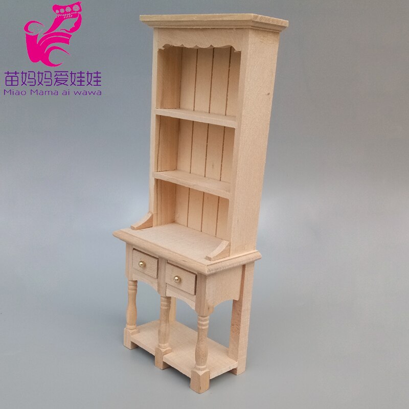 Dukkehus møbler mini indkøbscenter supermarked scene dekoration produkter display hylde 1/12 bjd dukke gør det selv: A6