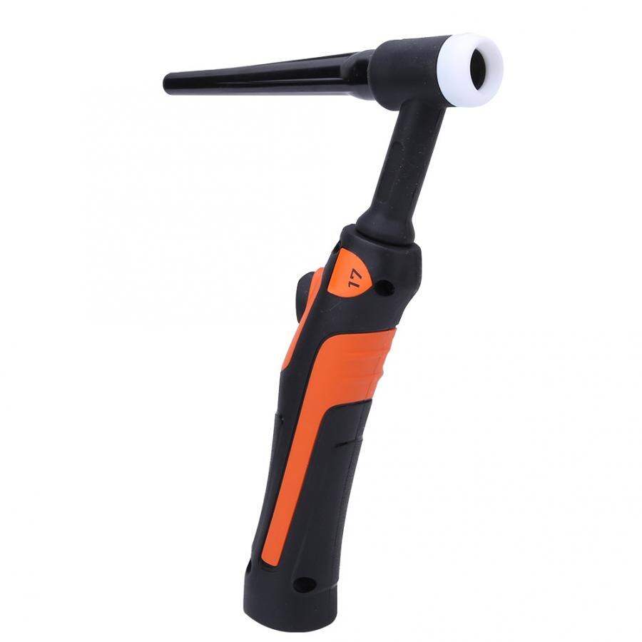 TIG-17 TIG Welding Torch Consumables Replacement Set Head Body Collet Ceramic Alumina Nozzle Long Back Cap Electrode Holder Kit