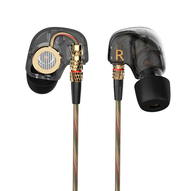 KZ ATE In Ear Earphone Driver HiFi Sport Running Music Earbuds Microphone Headset KZ EDX ZST ED12 ZS3 ES4 ZSE ED9