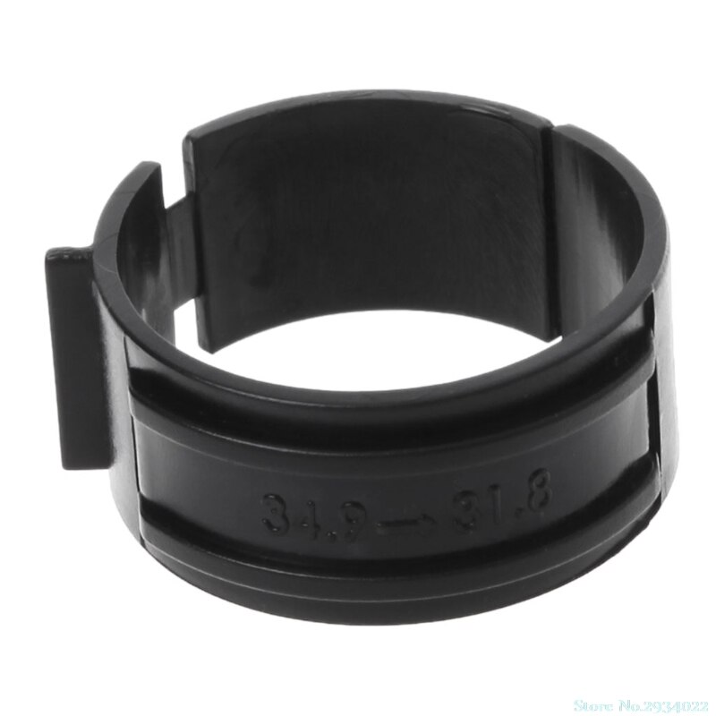 Cykel forskifter ring adapter convert 34.9mm 31.8mm mtb mountainbike