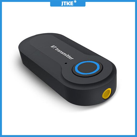 Bluetooth Transmitter 3.5MM Jack Audio Adapter Wireless Bluetooth Stereo Audio Transmitter Adapter for PC TV Headphones