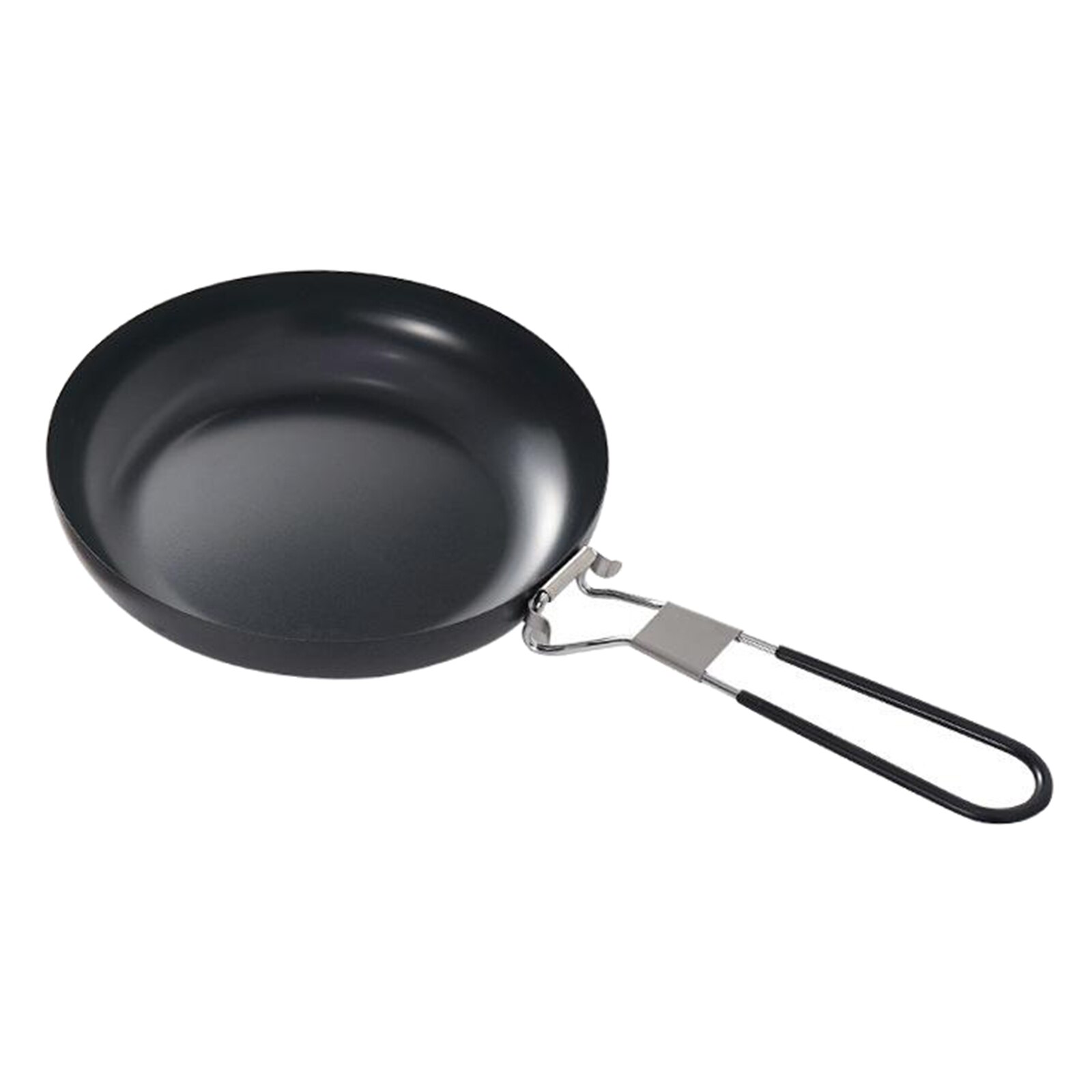 Camping Kookgerei Koekenpan Grillen Pan Vouwen Handvat Draagbare Kamp Pan Koken Apparatuur Voor Outdoor Wandelen Picknick Non-stick: 9 Inch