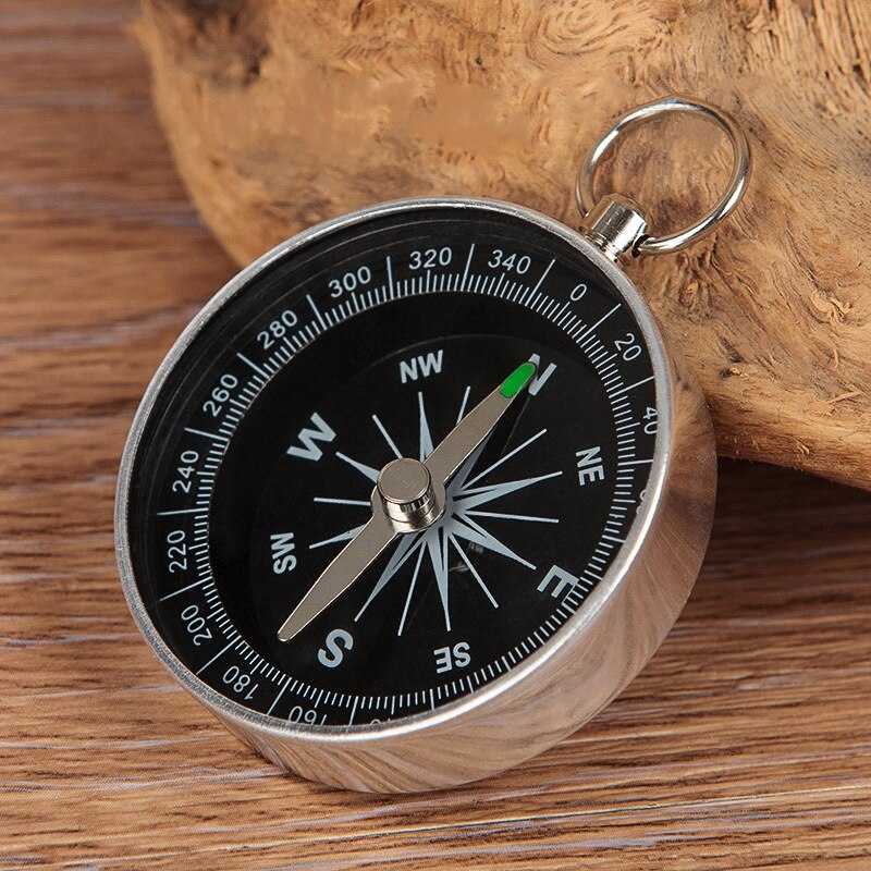 POCKET COMPASS HIKING SCOUTS CAMPING WALKING SURVIVAL AID GUIDES: Default Title