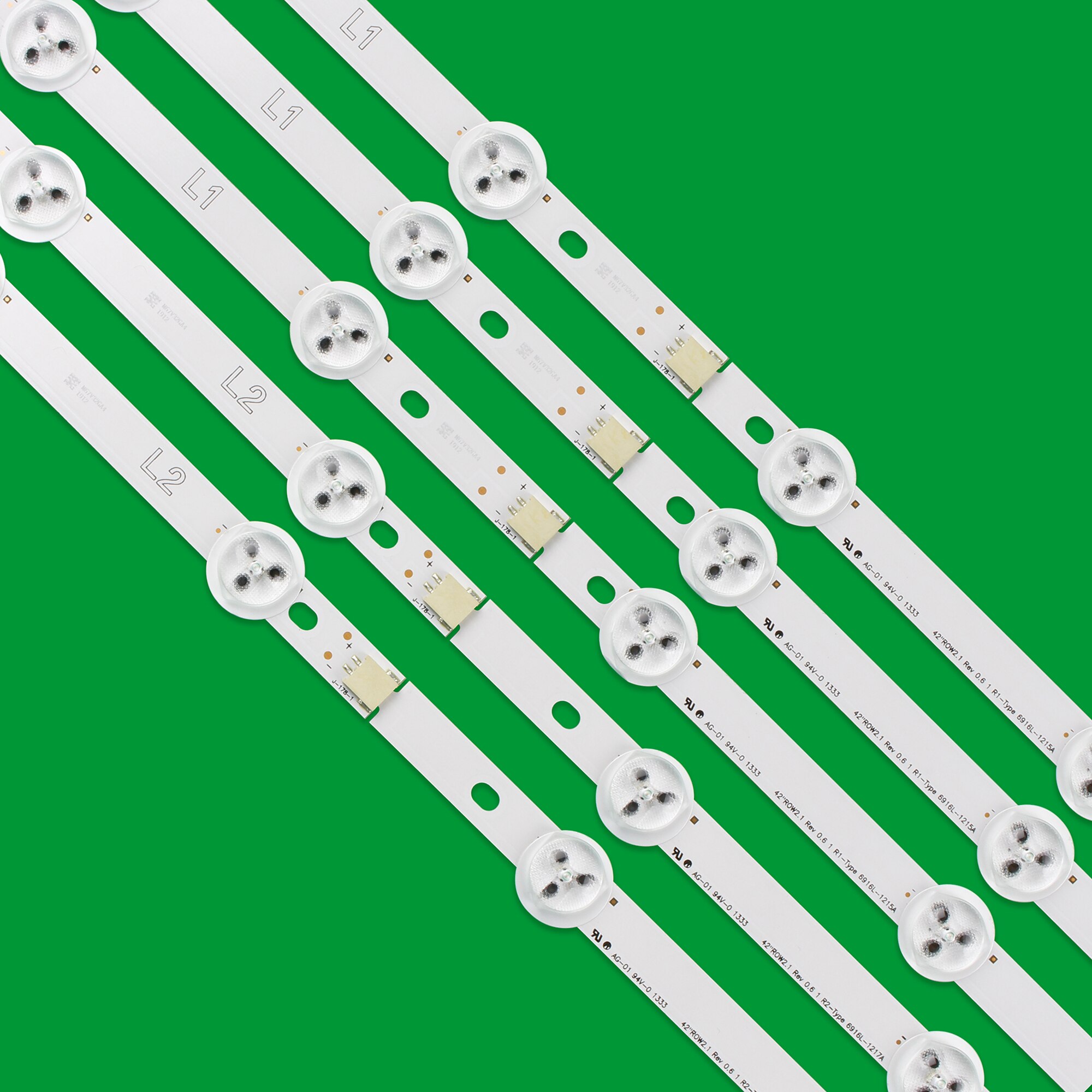Original LED bande de Rétro-Éclairage pour LG 42LN5700 42LN519C 42LN5200 42LN6150 42LN5758 42LN541V 42LN5450 6637L-0025A LC420DUE