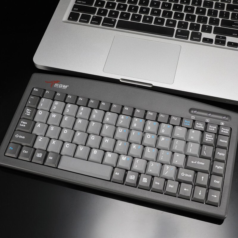 Pouch rat ds -9827 laptop toetsenbord ps /2 ronde mond industriële computer bedraad toetsenbord usb-toetsenbord industrieel