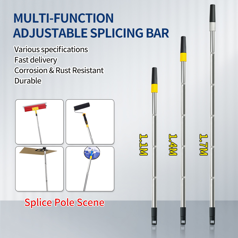 Asta di prolunga per rullo di vernice Asta di prolunga per pittura Asta telescopica Asta di prolunga rimovibile Asta di prolunga portatile