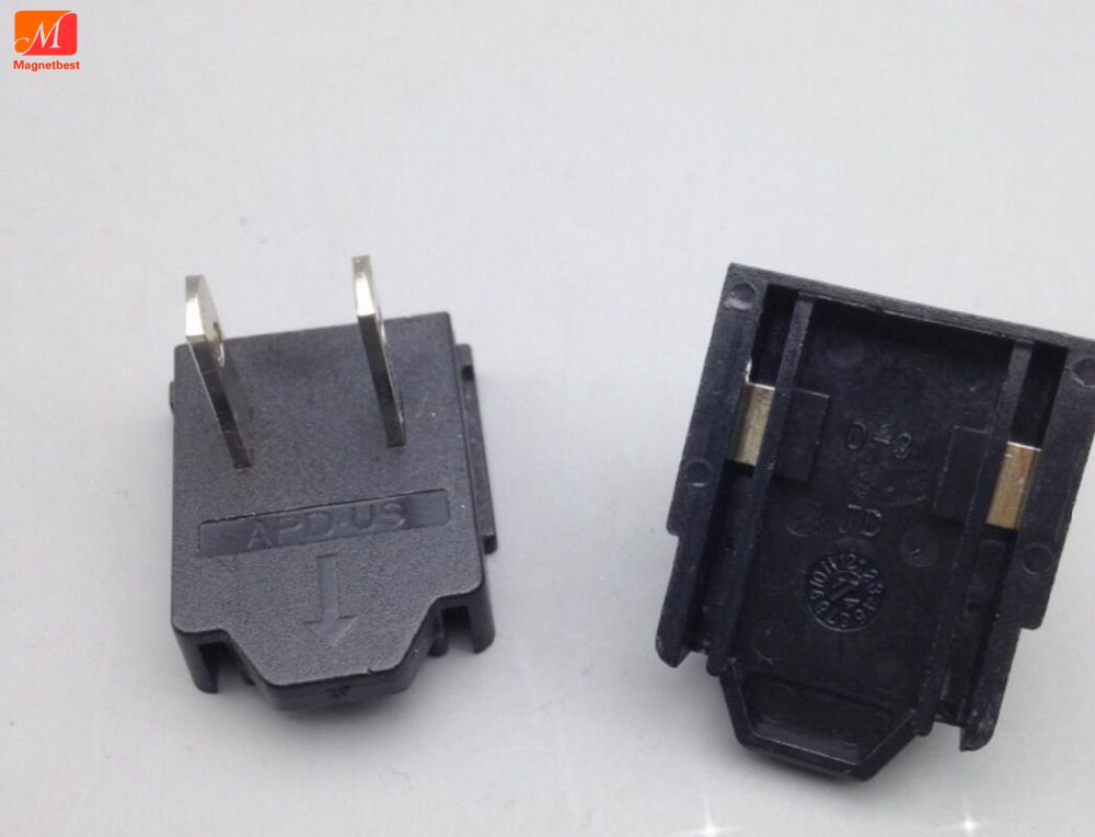 2 unids/lote APD US PLUG adaptador de conector de interruptor para fuente de alimentación APD US EU Plug disponible