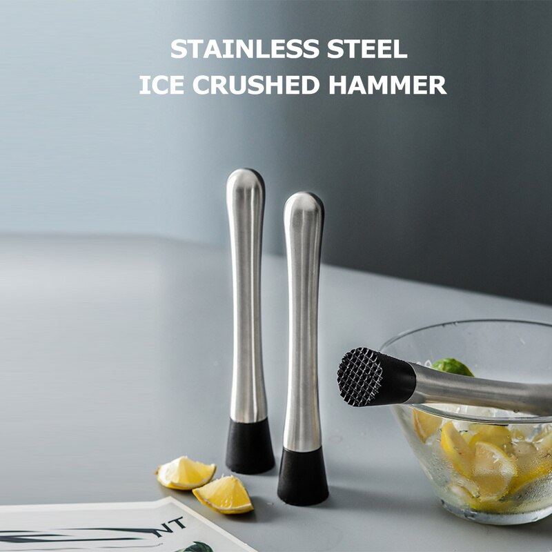 Stainless Steel Crusher Lemon Cocktail Blender Whiskey Bartending Tool Bar Tool