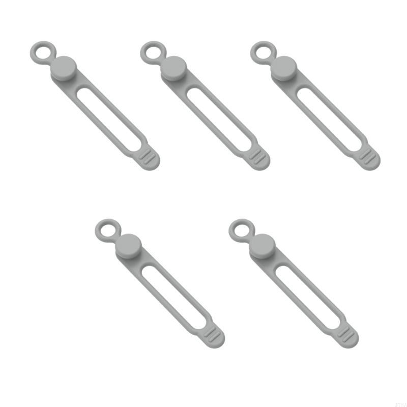 J78a genanvendelige kabelstropper, kabelbinder, kabelledningsorganisatorer til køkkenkontoret: Hvid