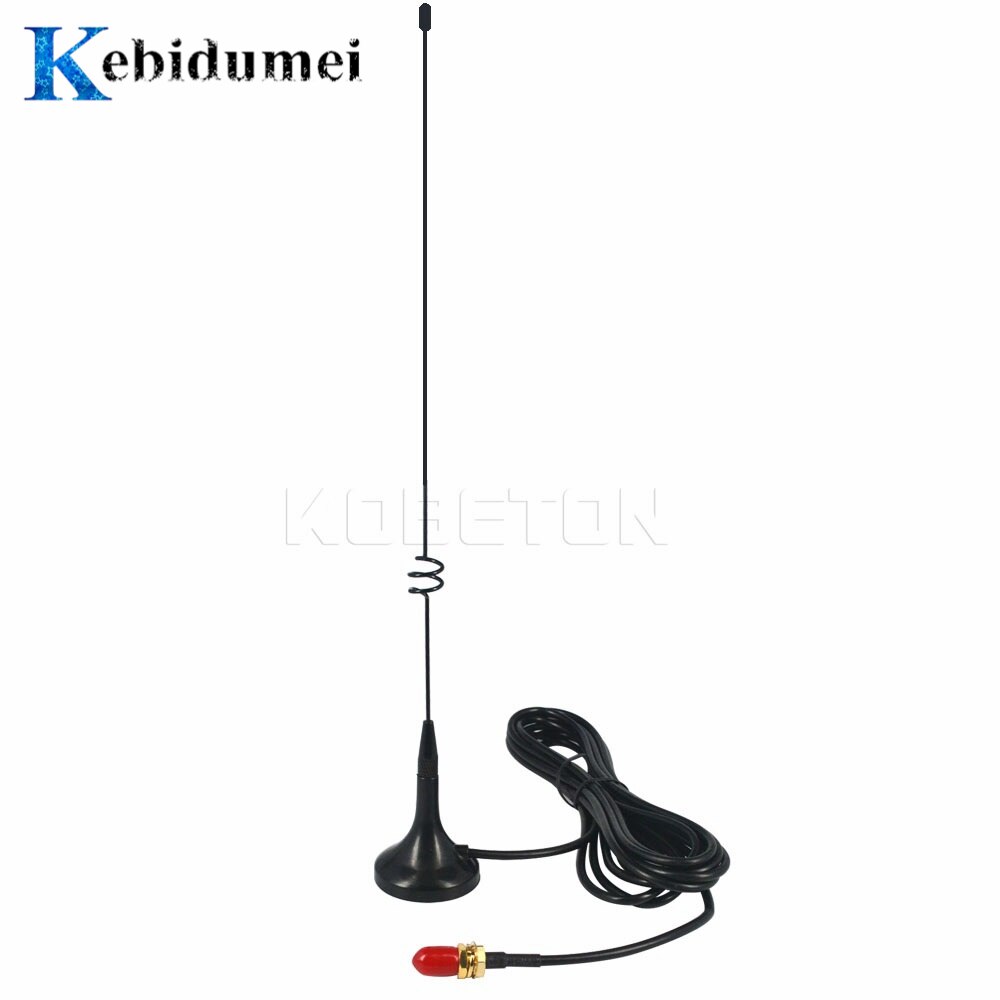 Kebidumei Radio Bidirectionnelle VHF UHF SMA Magnétique D'antenne Mobile UT-108UV pour Nagoya BAOFENG Radio Talkie-walkie UV-5R UV-B5 UV-B6