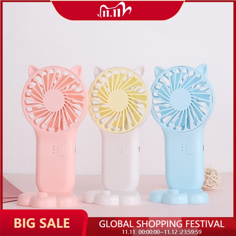 Mini Portable Pocket Fan Cool Air Handheld Travel Cooler Cooling Mini Fans Power Battery Office Outdoor Home Mini Fan